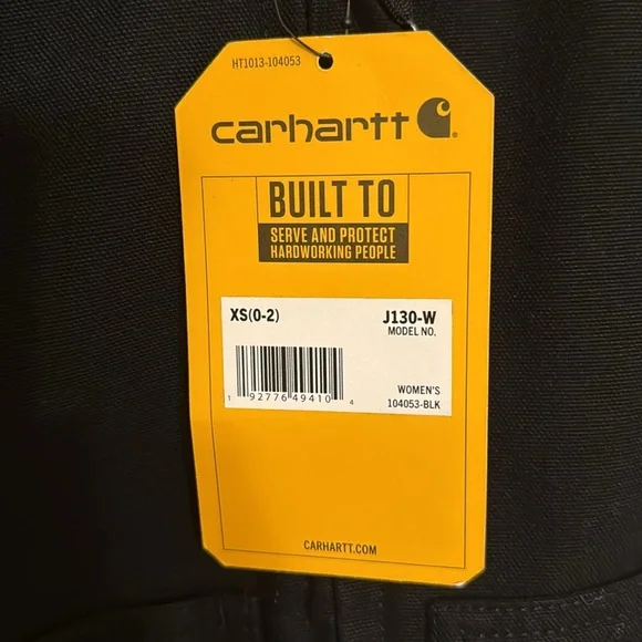 Carhartt Black Heavy-Duty Sweatshirt - Picture 3 of 7